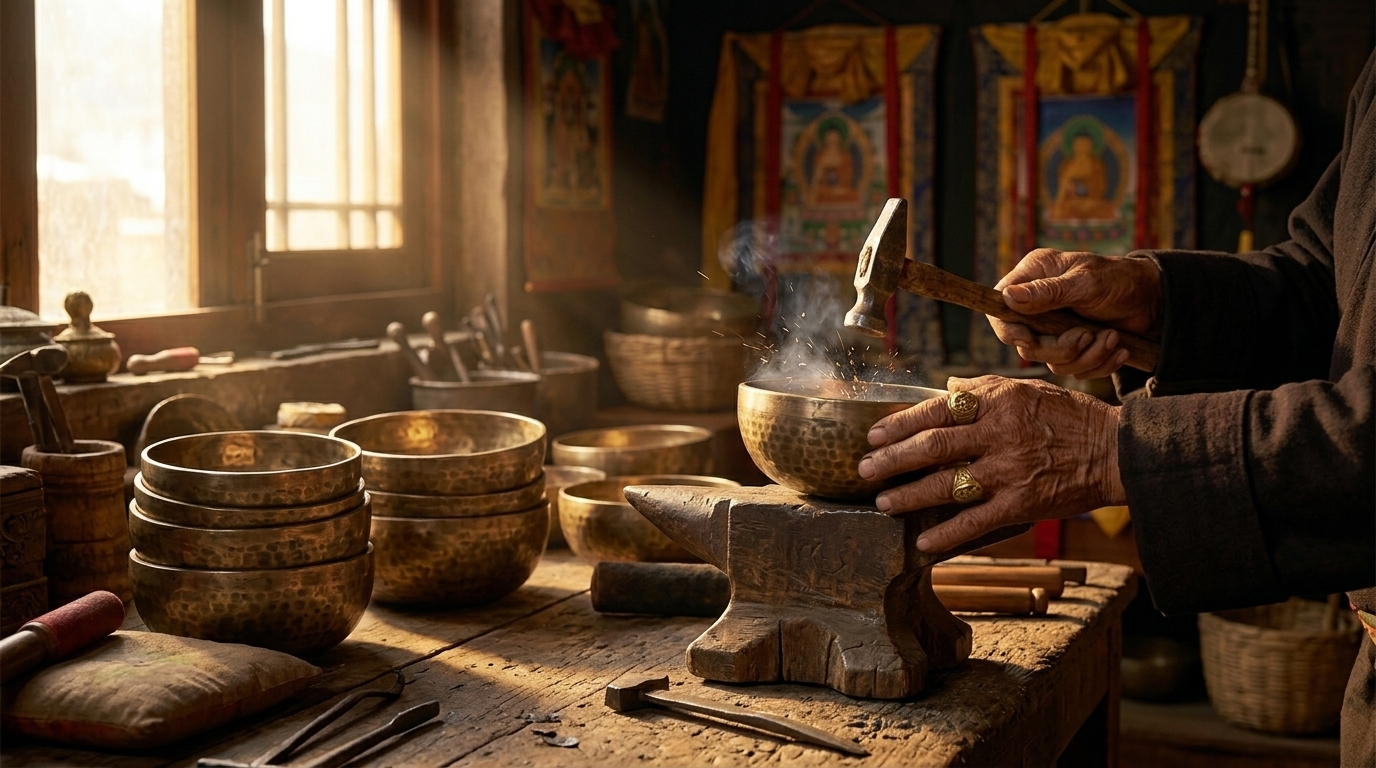 Hand-hammered Bowls